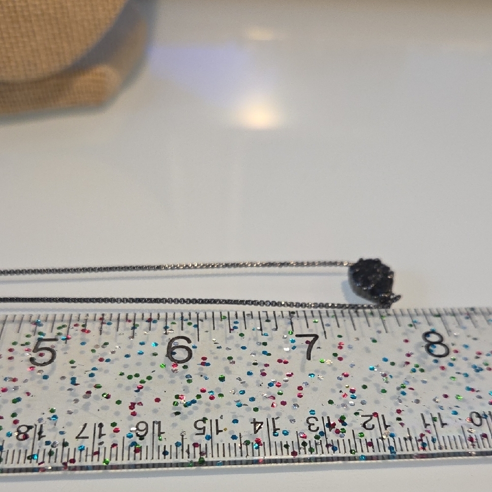 Kendra Scott Black Pendant Necklace - Picture 3 of 7